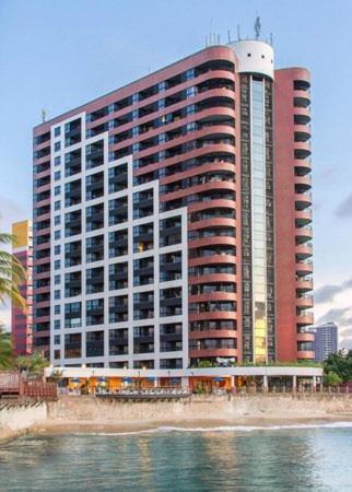 Flat Iate Plaza Na Beira Mar Com Vista Mar Appartement Fortaleza  Buitenkant foto
